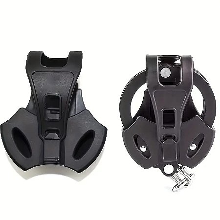 Porta-algemas de punho aberto para algemas padrão, capa para cintos de 5.5 cm.