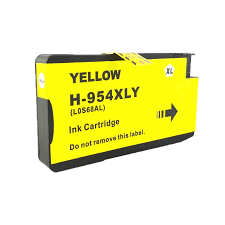 Compatível: Cartucho Pro Resolution 954XL para HP Officejet Pro 8700 8715 7740 8710 8720 8740 Amarelo 25ml
