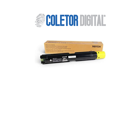 Toner Xerox Amarelo C7120 C7125 C7130 | 006R01831 | Original 18.5k