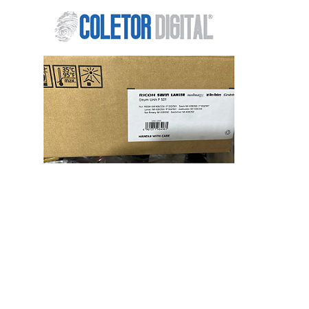 Unidade de tambor preta original Ricoh P 501 (419095)