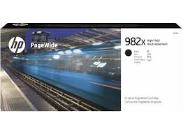 Cartucho HP 982X Preto de Alto Rendimento Original PageWide (T0B30A)