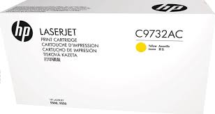 Toner Original Hp C9732a C9732ac 645a Yellow 5500 5550 12k