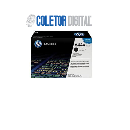 Toner HP Original 4730 Preto - Q6460A - HP 644A