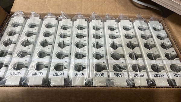 ARQUITETO SMPL CARRIERS (10/PACOTE) PORTA PROVETA PARA LABORTORIOS. 05E1501