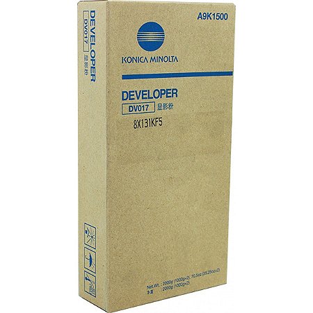 Revelador Konica Minolta DV-017 (A9K1500) preto (original)