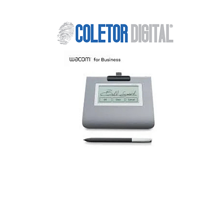 Wacom-Assinatura eletrônica LCD Pad Tablet, STU-430, STU430
