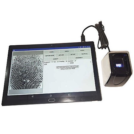 LEEKGOTECH biométrico USB leitor de scanner de impressão digital com SDK Livre para Windows, Linux, Android O