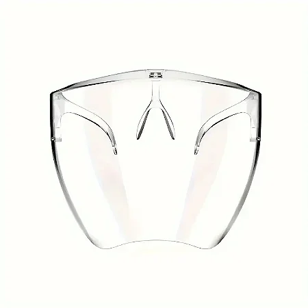 1pc Protetor Facial Completo Profissional, Plástico Transparente Antiembaçante Proteção Contra Poeira, Acessórios de Cozinha, Visão Clara, Design Leve e Confortável, Ferramenta e Acessório Essencial