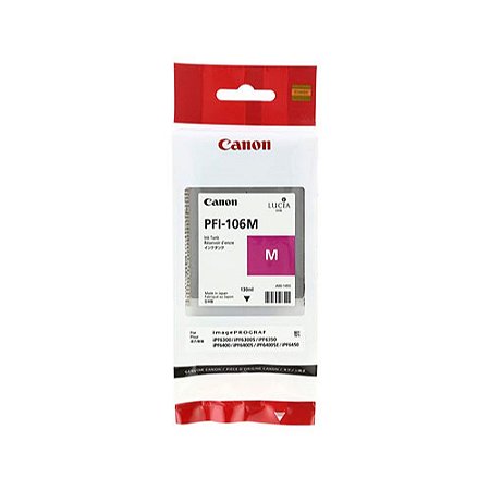 Tinteiro Original Canon PFI-106 M Magenta 130m