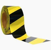 Fita Para Isolamento De Área Zebrada 70mm X 200 Metros