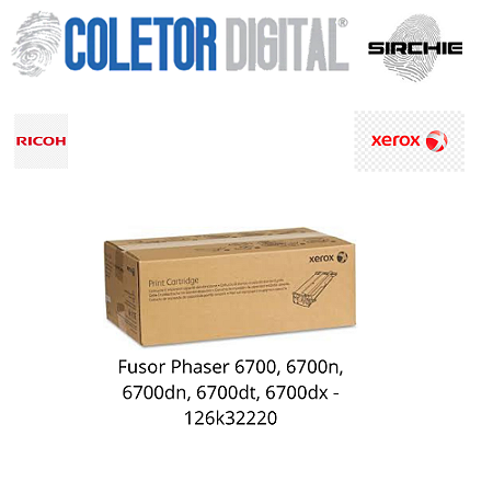 Fusor Phaser 6700, 6700n, 6700dn, 6700dt, 6700dx - 126k32220