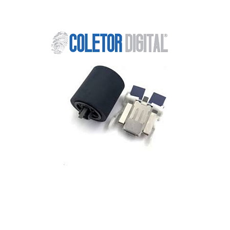 PA03586-0001 + PA03586-0002 Kit Pick Roller + Pad Assy para Scanner Fujitsu Original e Genuíno S1500, fi-6110 e N1800 Peças de Manutenção Reparo Reposição Part Number: PA03586-0001 + PA03586-0002