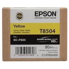 Cartucho de tinta original OEM Epson T8504 (C13T850400) (Amarelo)