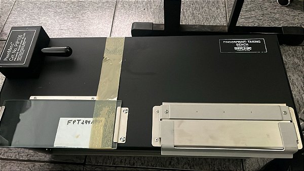 Equipamento para coleta de impressões digitais de um único titular de cartão com rolo e placa PrintMatic FPT274APIP