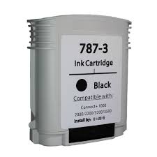 Cartucho de tinta preta remanufaturado Pitney Bowes 787-3