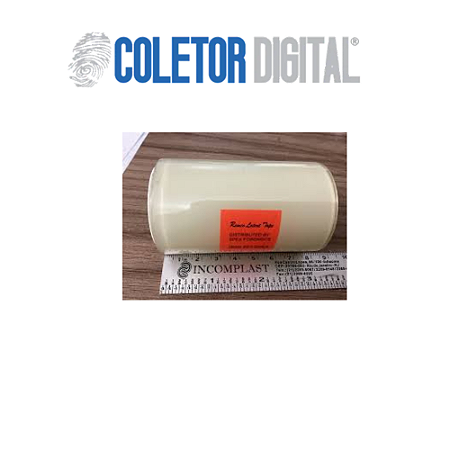 fita de levantamento para impressões digitais 8cm x 250mt.