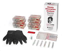 Locação de kits de teste de análise de absorção atômica AAA100.