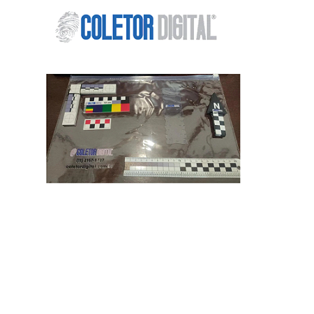 Locação de Kit de Campo Forense - Escalas Arqueológicas Fotográficas.