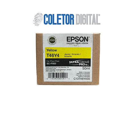 Cartucho Epson T46y4 Sc-p900 Yellow Pro10 Original