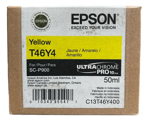 Cartucho Epson T46y4 Sc-p900 Yellow Pro10 Original