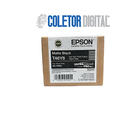 Cartucho Epson Sc-p900 Marte Black T46y8 Original