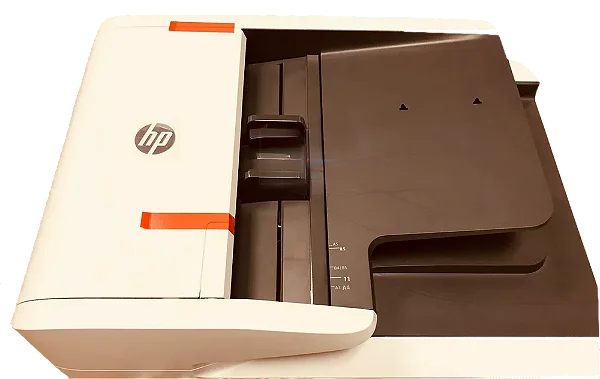 HP – Conjunto ADF, Fluxo Números de peça: J1H98-60004, J1H98-60005, J7Z09-67930