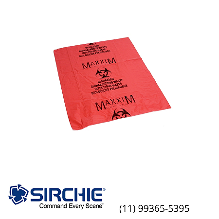Saco descartável para materiais de risco biológico 24 polegadas x 24 polegadas (200 cada) BDB2424
