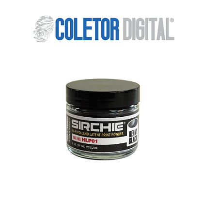 Pó preto pesado para impressão digital 2 oz 59ml HLP01
