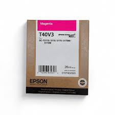 Cartucho De Tinta Epson T40v Magenta T40v3