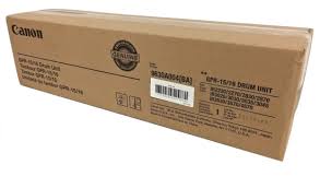 Unidade de tambor preto Canon GPR-16 (9630A004) Rende até 75.000 páginas