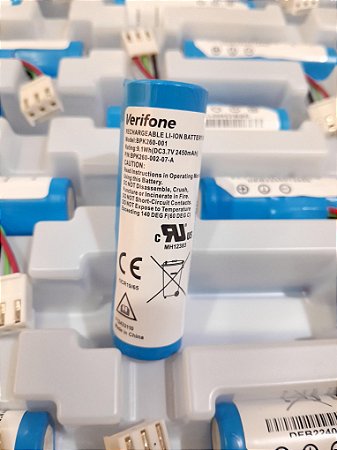 Bateria 3,7v X 2450mah - Verifone Vx685 Bpk260-001