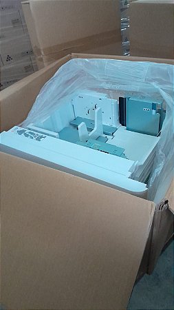 HP LaserJet Pro - Instalar o alimentador de papel opcional