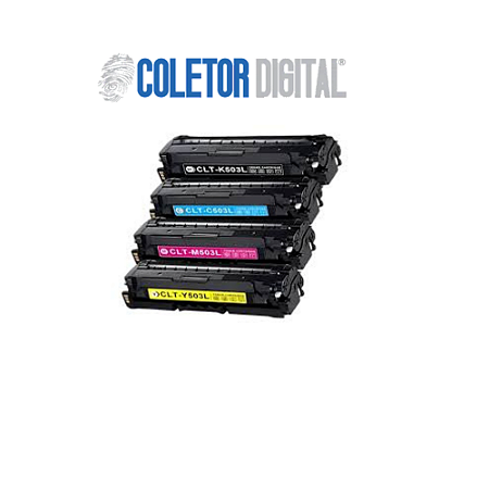 Kit 4 Toners Compatíveis Samsung CLT-503L