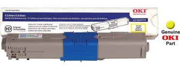 Toner Okidata Original 44469701/ 44973593 Yellow | C330DN | C530DN | MC361 | MC561