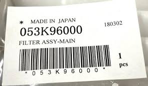 filtro de sucção 053K96000 para impressoras Xerox C800 1000 800i 1000i J75 C75 Press 700 700i 770 053K 96000