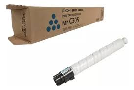 Toner Ricoh MP C305 MP C305SP MP C305SPF Ciano | 842122 841591 | Original 4k
