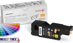 CARTUCHO DE TONER XEROX PHASER 6000 6010 6015 | 106R01633 AMARELO 1K