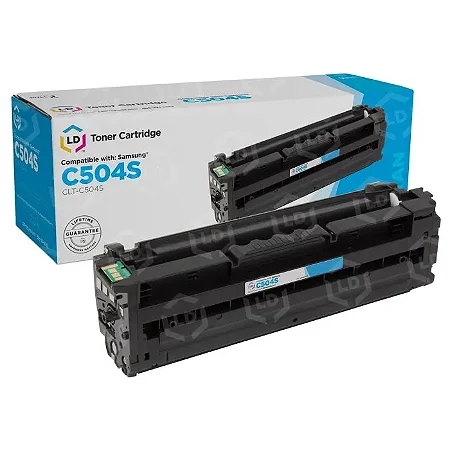 Toner Compatível com Samsung CLT-C504S Cyan | CLP-415 | CLX-4195 | C1860 | C1404