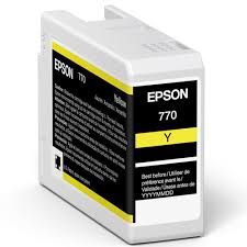 Cartucho Epson T770420 Amarela Ultrachrome PRO10 para P700