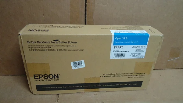 Cartucho de tinta ciano Epson T7992 2018 3000ml L-6034V L-6034VW
