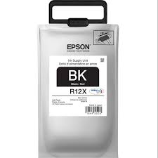 Cartucho TR12X120AL (R12X) Epson Original | WF-R4640, WF-R5190, WF-R5690 Workforce Preto