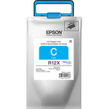 Tinta ciana Epson R12x TR12x220 - 318ml