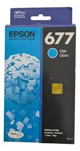 Cartucho Epson 677 Ciano 34ml T677220-AL - Epson