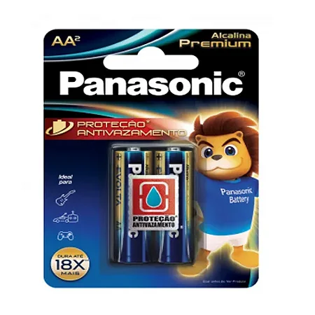 PILHA ALCALINA PREMIUM EVOLTA PEQUENA AA CARTELA C/2 LR6EGR/2B96