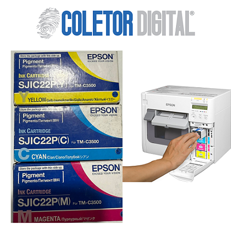 KIT 3 CARTUCHO TM3500 EPSON