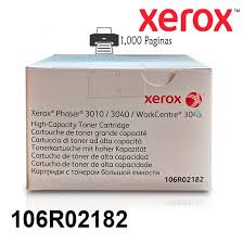 Toner Xerox Original Preto 3010/3040 WC-3045 106R02182