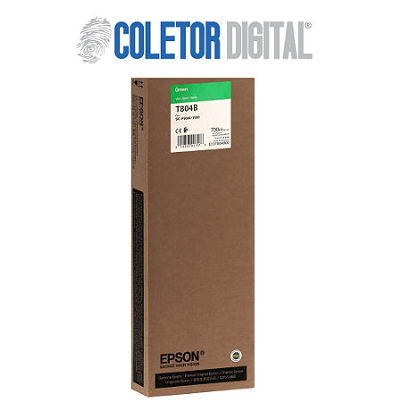 Cartucho Green T804B00 (T804B) Epson Original | P9000, P7000 SureColor Verde