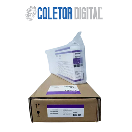 Cartucho T804D00 (T804D) Epson Original | P9000, P7000 SureColor Violeta