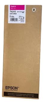 Cartucho de tinta original Epson T6243 (T624300) magenta