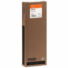 Cartucho Orange T804A00 (T804A) Epson Original | P9000, P7000 SureColor Laranja